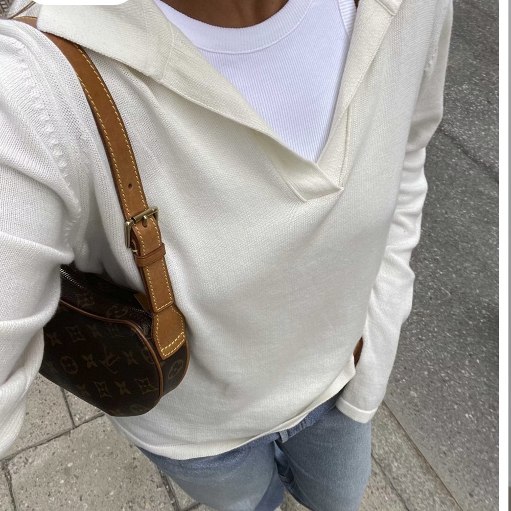 Djerf Avenue Getaway Top in Cream 🕊️🥂